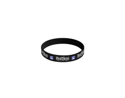Silicone bracelet ROA - black